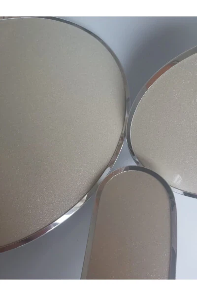 Sinik oq bo'yalgan kelin sandig'i oynasi taroq to'plam to'plami / chaqiriq - 4