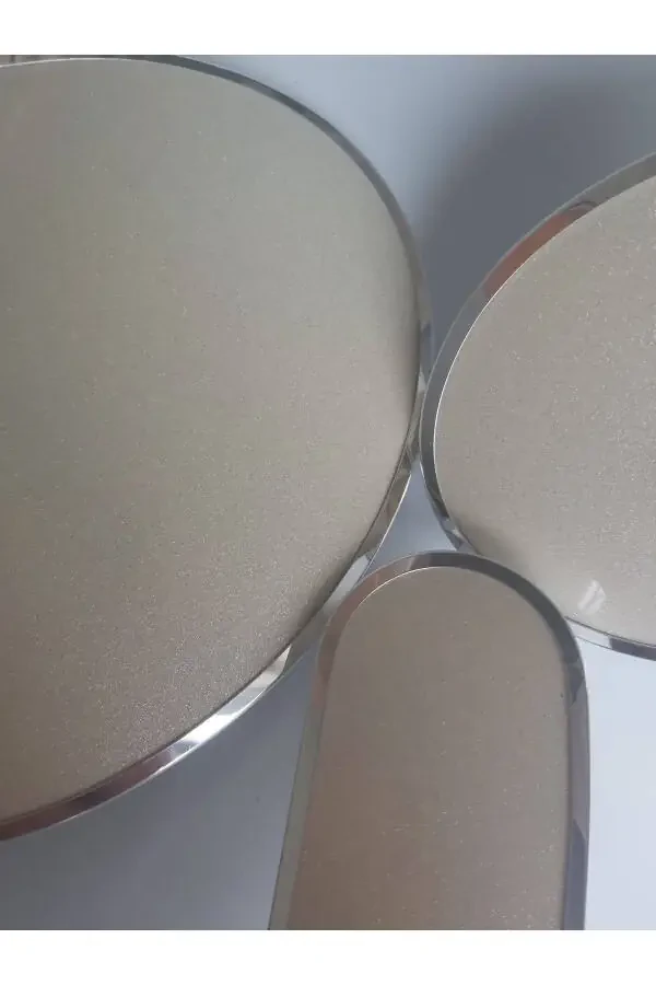 Sinik oq bo'yalgan kelin sandig'i oynasi taroq to'plam to'plami / chaqiriq - 4