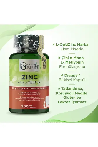 Sink 15 Mg 200 Kapsula - NATURE'S SUPREME (1)