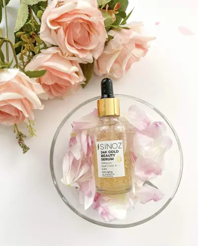 Sinoz 24K Altın Yüz Bakım Serumu 30ML - 7