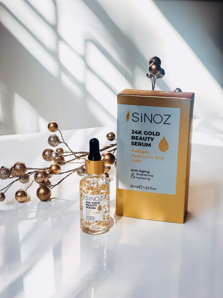 Sinoz 24K Oltin Yuz Parvarish Serum - 3