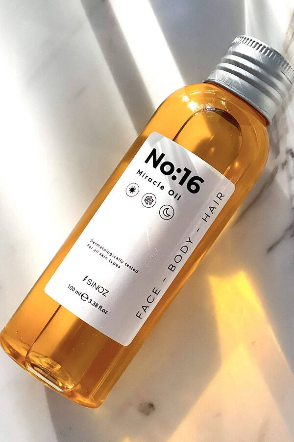 Sinoz No: 16 Miracle Oil (Face - Body - Hair) - 17