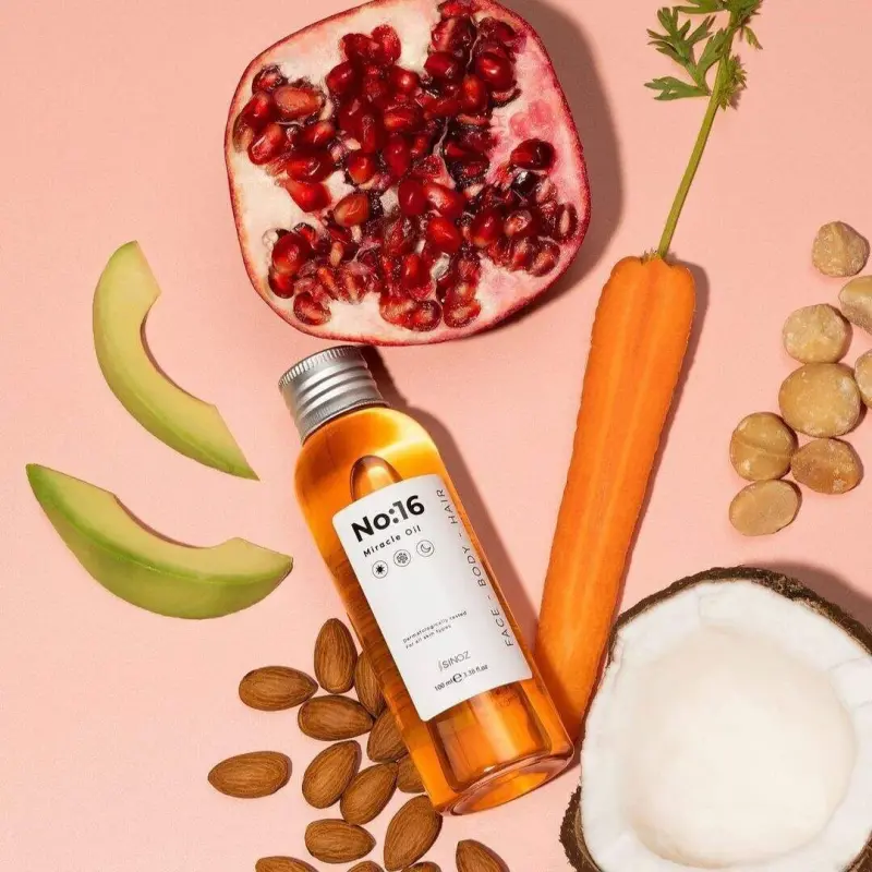 Sinoz No:16 Nemlendirici Besleyici Bakım Yağı Yüz - Saç - Vücut 100 ml - 6