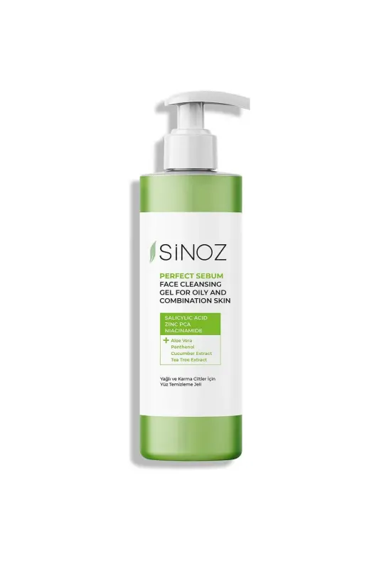 Sinoz Очищающий гель для лица для жирной и комбинированной кожи - BÜYÜKBEDENIZ