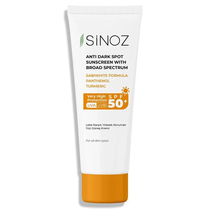 Sinoz Quyosh nuridan saqlaydigan yuz kremi SPF 50+ 50 Ml - BÜYÜKBEDENIZ
