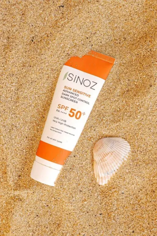 Sinoz SPF 50+ Facial Sunscreen - High Protection for All Skin Types - 2