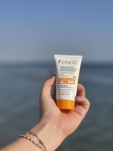 Sinoz SPF 50+ Yüz Güneş Kremi - Tüm Cilt Tipleri için Yüksek Koruma - 9