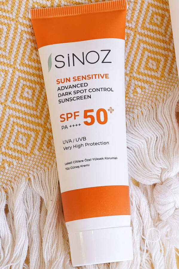 Sinoz SPF 50+ Yüz Güneş Kremi - Tüm Cilt Tipleri için Yüksek Koruma - 3