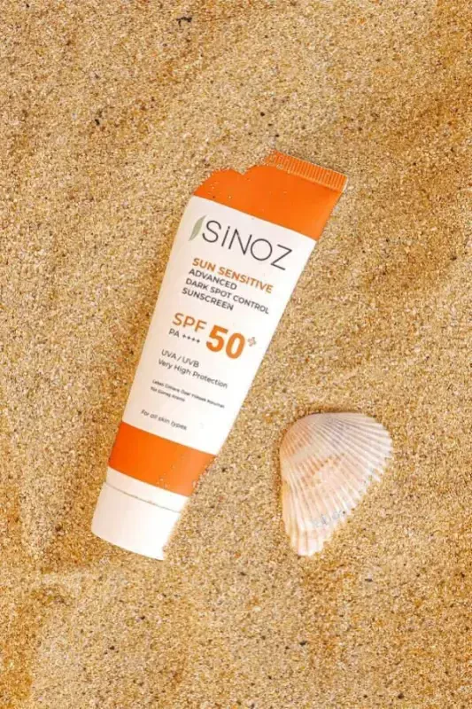 Sinoz SPF 50+ Yüz Krem - Barcha teri turlar uchun yuqori himoya - 2