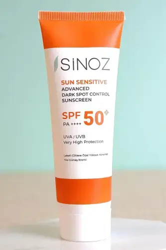 Sinoz SPF 50+ Yüz Krem - Barcha teri turlar uchun yuqori himoya - 4