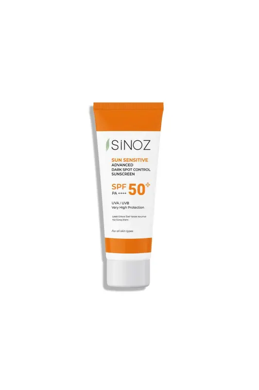 Sinoz SPF 50+ Yüz Krem - Barcha teri turlar uchun yuqori himoya - BÜYÜKBEDENIZ