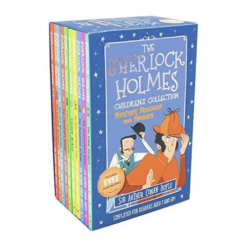 Sir Arthur Conan Doyle Sherlock Holmes Children's Collection (Series 2) - Mystery, Mischief and Mayhem (Easy Classics) 10 Books Box Set (Sherlock Holmes Set 2: Mystery, Mischief and Mayhem) - 1