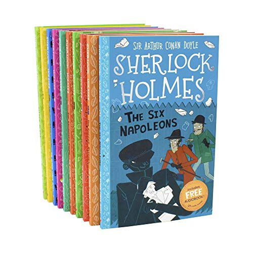 Sir Arthur Conan Doyle Sherlock Holmes Çocuk Koleksiyonu (Seri 2) - Gizem, Şakacılık ve Kaos (Kolay Klasikler) 10 Kitap Kutu Seti (Sherlock Holmes Seti 2: Gizem, Şakacılık ve Kaos) - 5