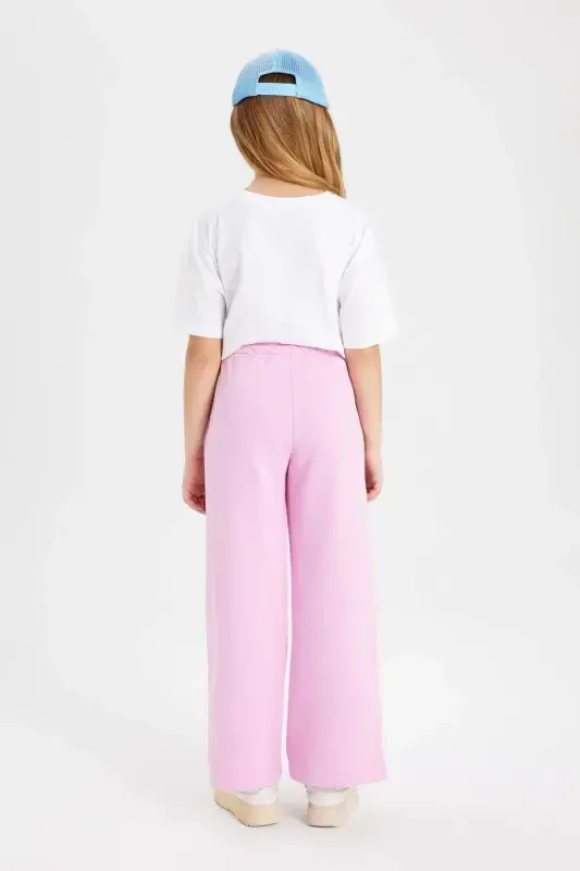 Широкие брюки для девочек с широкими разрезами C0310a824sm - 7