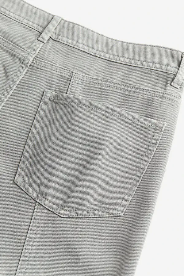 Широкие брюки из габардина - 2