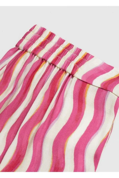 Широкие брюки с рисунком - 2