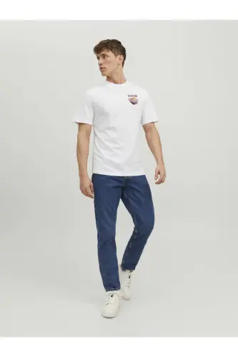 Sirt Baskili Tisört- Taco-White - 3