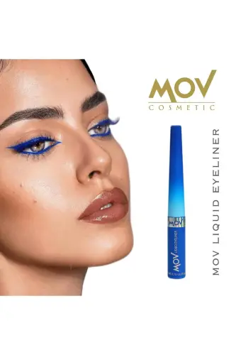 Likit Eyeliner Mavi 3.5 gr - Yoğun Renkli ve Uzun Süre Kalıcı Eyeliner - 1