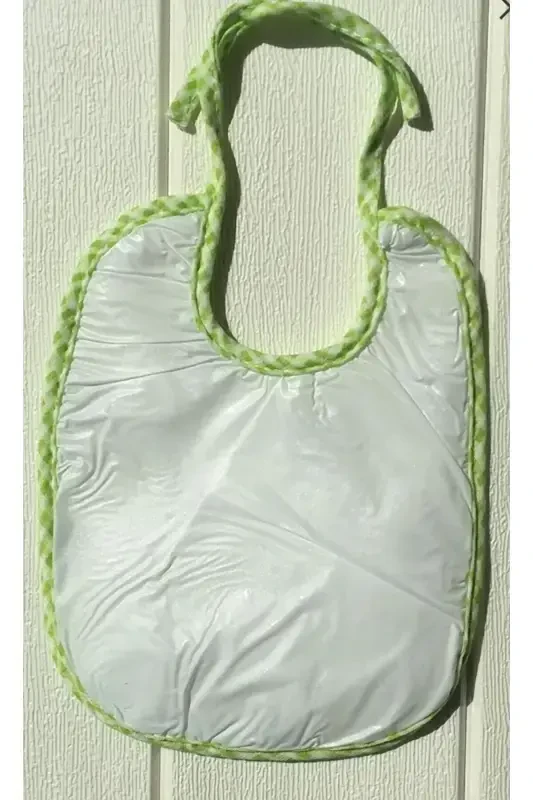 Sıvı Geçirmez Bağcıklı Karışık Desenli 8 Adet Kız Erkek Mama Önlük - 4