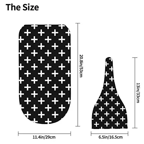 Black And White Newborn Swaddle Blanket With Hat Set Baby Stuff Receiving Blankets Soft Transition Sleep Sacks Gifts For Infant Boys Girls - 4