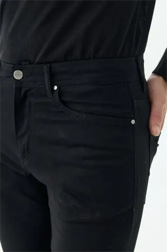 Siyah Comfort Fit Spor Pantolon - 3