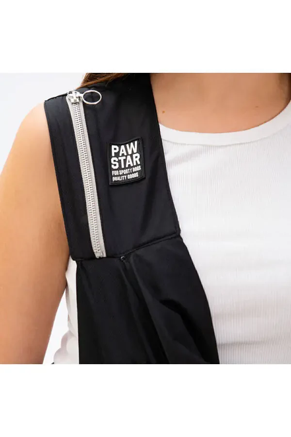 Siyah Crossbody Çanta Kedi Köpek Taşıma Çantası-Siyah - 11