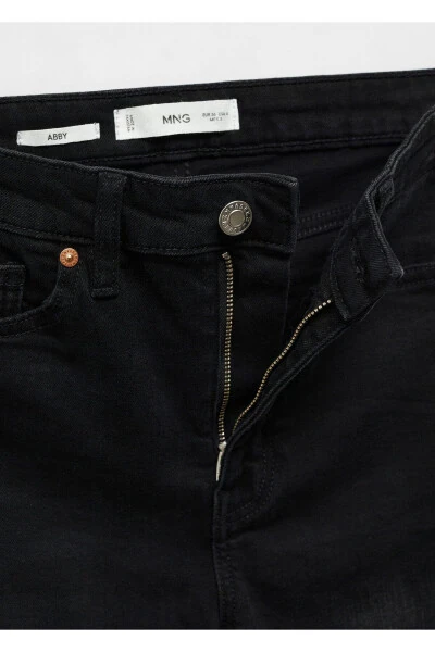 Siyah Denim Kadın Pantolon 67050291 - 11