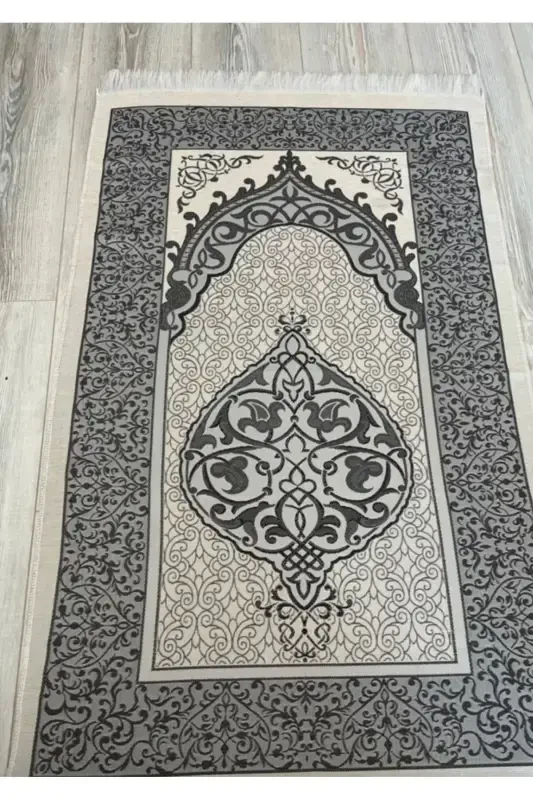 Siyah Dini Hediyelik,seccade Seti,gelin Bohçası,hediyelik,seccade Takımı-siyah - 3