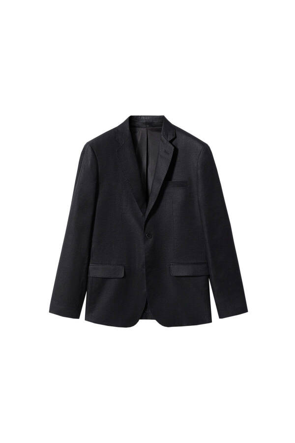 Siyah Erkek Blazer Ceket 57120027 - Siyah - 6