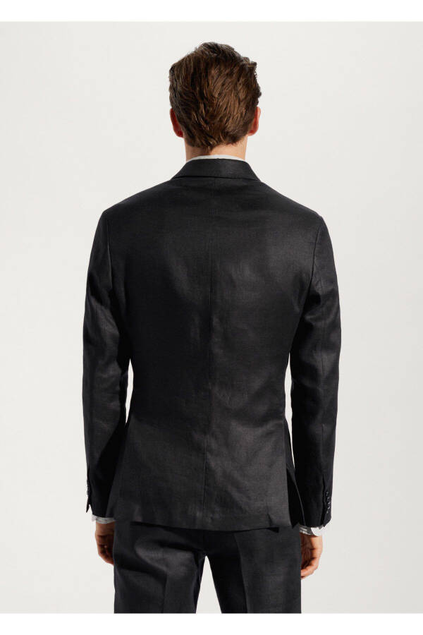 Siyah Erkek Blazer Ceket 57120027 - Siyah - 8