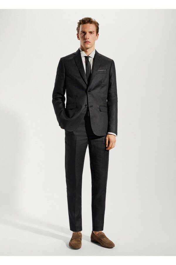 Siyah Erkek Blazer Ceket 57120027 - Siyah - 9