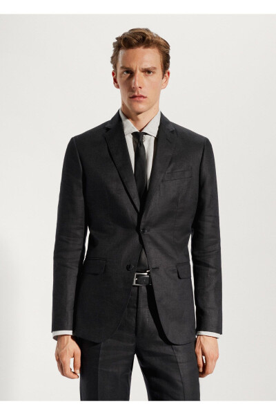 Siyah Erkek Blazer Ceket 57120027 - Siyah - 10