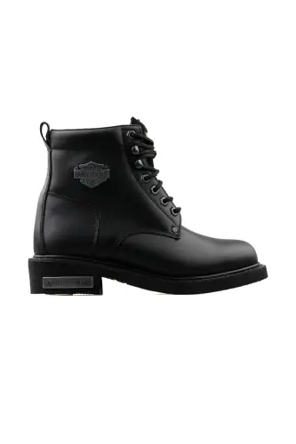 Siyah Erkek Botu 025M100109-Black-Derı-100109 - HARLEY DAVIDSON (1)
