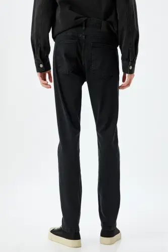 Siyah Erkek Jeans 5WAM40136ID - SİYAH - 4