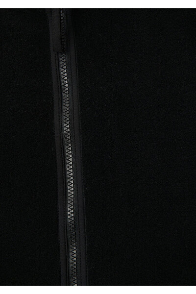 Fermuarlı Siyah Sweatshirt 0S10011-900 - 7