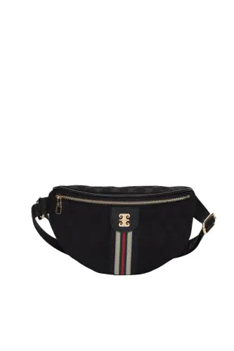 Siyah Kadın Bel Çantası 05PO22Y1633 - Siyah - PIERRE CARDIN (1)