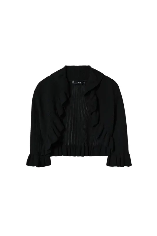 Siyah Kadın Hırka 37084392-Siyah - 2