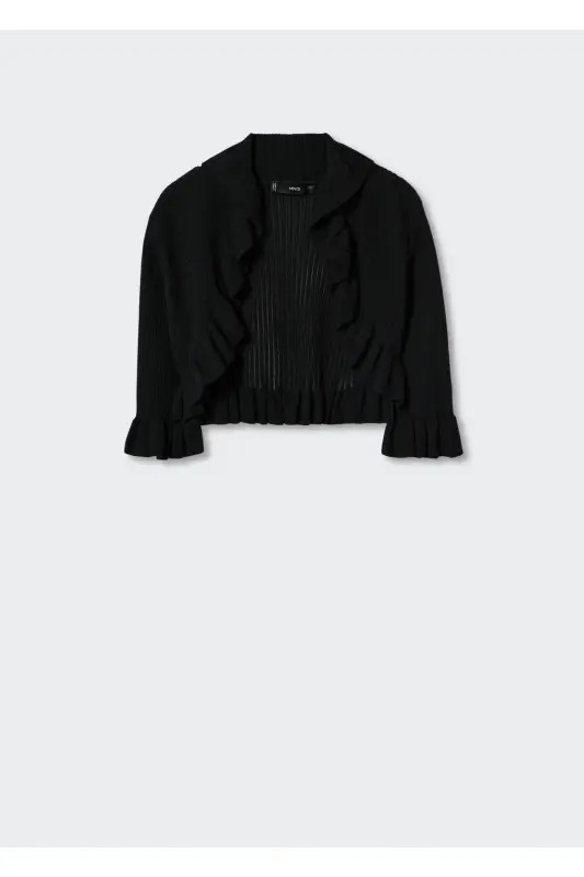 Siyah Kadın Hırka 37084392-Siyah - MANGO