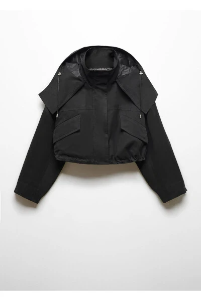 Siyah Kadın Kaban 67055731 - 5