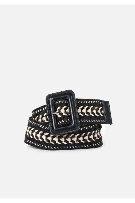 Kadın Siyah Kemer - 1