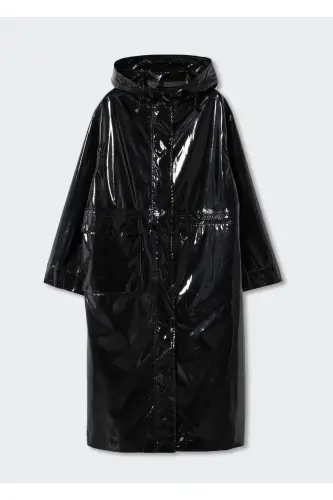 Siyah Kadın Parka 37077716 - Siyah/Renkli - 3