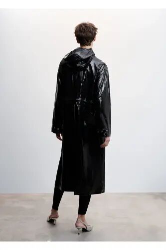 Siyah Kadın Parka 37077716 - Siyah/Renkli - 8