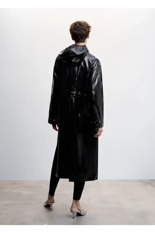 Siyah Kadın Parka 37077716 - Siyah/Renkli - 8