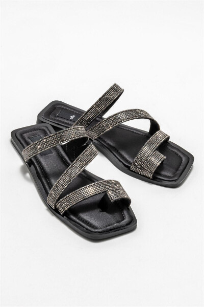 Siyah Kadın Parmak Arası Terlik - 2