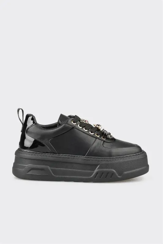 Siyah Kadın Spor Ayakkabı - Siyah - ELLE SHOES