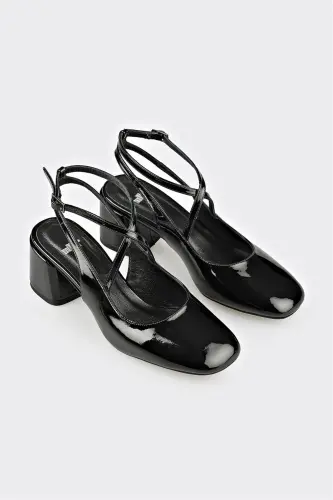 Siyah Kadın Topuklu Ayakkabı - Siyah - ELLE SHOES (1)