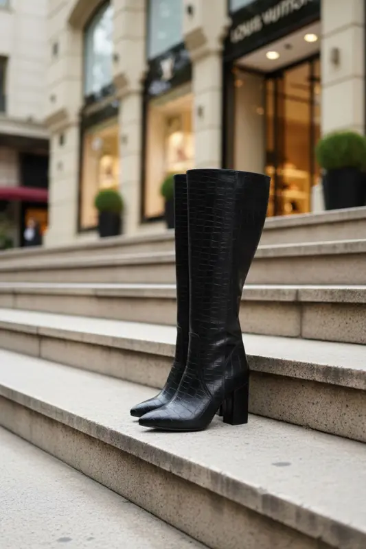 Siyah Krako Kadın Çizme 19956-Siyah Krako - 2