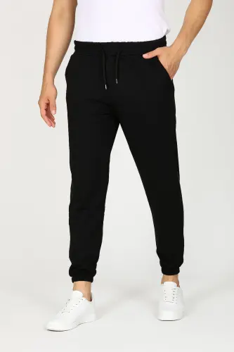 Siyah lastik paça eşofman altı-Lastikpacasiyahh 