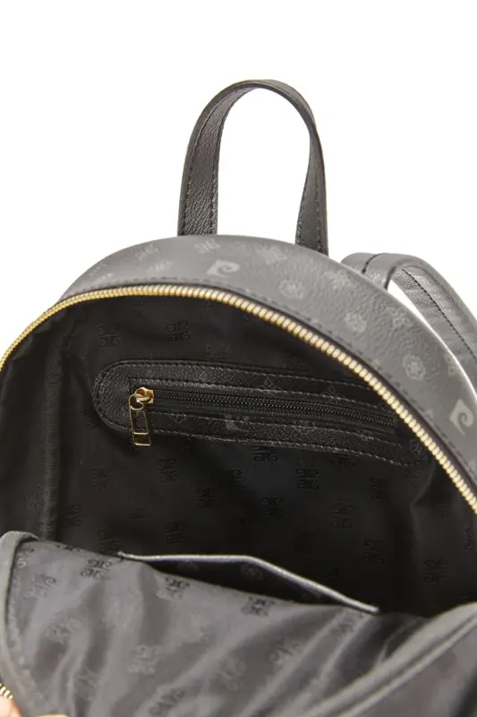 Siyah Monogram Kadın Sırt Çantası 05PO22Y1577-Siyah Monogram - 5