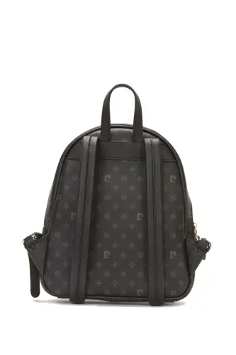 Siyah Monogram Kadın Sırt Çantası 05PO22Y1577-Siyah Monogram - 6